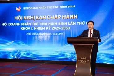 Hội nghị ban chấp hành hội doanh nhân trẻ tỉnh ninh bình lần thứ ii, khoá i